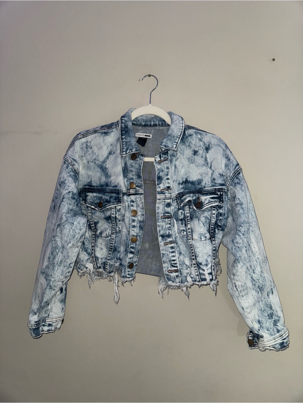 Like new, Fashion Nova, Jean Jacket, size small